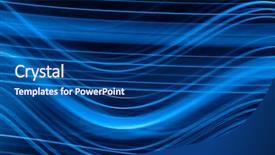  Presentation with light blue - Presentation with photo of blue light background and a ocean colored foreground