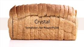  Presentation with bread - Beautiful slides featuring should i stay 3d rendering backdrop and a white colored foreground