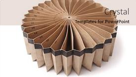  Presentation with bills - Presentation design with photo-of-every-month-bills background and a coral colored foreground