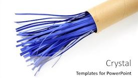  Presentation with photo - Amazing PPT theme having photo-of-failed-projects backdrop and a white colored foreground