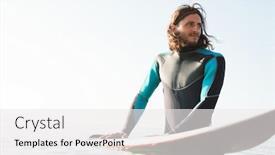  Presentation with masculine - Audience pleasing PPT layouts consisting of photo-of-handsome-masculine-man backdrop and a white colored foreground