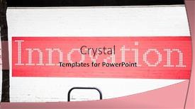  Presentation with innovation givaudan - Colorful presentation design enhanced with photo-of-innovation-written backdrop and a coral colored foreground