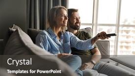  Presentation with joyful - Beautiful slides featuring photo-of-joyful-beautiful-nice backdrop and a dark gray colored foreground