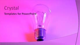  Presentation with craftsman - PPT layouts enhanced with photo-of-light-bulb-lamp background and a white colored foreground