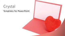  Presentation with love - Cool new theme with photo-of-love-message backdrop and a white colored foreground