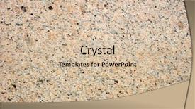  Presentation with marble tile texture stone wall - Audience pleasing slide deck consisting of photo of marble stone serie backdrop and a soft green colored foreground