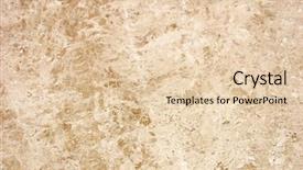  Presentation with marble - Presentation theme consisting of photo of marble stone serie background and a lemonade colored foreground