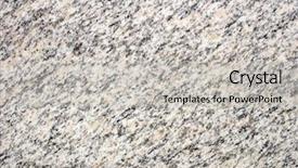  Presentation with marble tile texture stone wall - Slide set featuring photo of marble stone serie background and a light gray colored foreground
