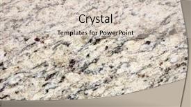  Presentation with marble tile texture stone wall - PPT theme with photo of marble stone serie background and a soft green colored foreground