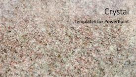  Presentation with marble tile texture stone wall - Slide deck having photo of marble stone serie background and a  colored foreground