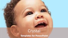  Presentation with black baby - Amazing presentation having photo-of-smiling-black-baby backdrop and a coral colored foreground