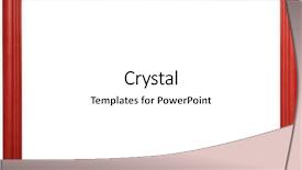  Presentation with picture frame - PPT theme consisting of photo of wood frame background and a white colored foreground