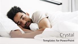  Presentation with bright white - Beautiful slides featuring photo-of-young-african-american backdrop and a lemonade colored foreground