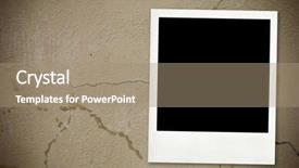  Presentation with grunge vintage music notes - Audience pleasing presentation consisting of photo on grunge background more backdrop and a  colored foreground