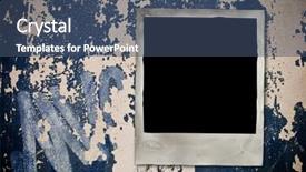  Presentation with vintage - Colorful slides enhanced with photo on grunge background more backdrop and a  colored foreground