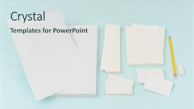  Presentation with brochure - Theme with photo realism - blank flyer poster brochure mockup background and a  colored foreground