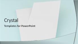  Presentation with brochure - Audience pleasing slide deck consisting of photo realism - blank flyer poster brochure mockup backdrop and a white colored foreground