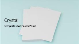  Presentation with brochure - Audience pleasing slides consisting of photo realism - blank flyer poster brochure mockup backdrop and a light gray colored foreground