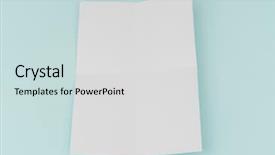  Presentation with brochure - Beautiful theme featuring photo realism - blank flyer poster brochure mockup backdrop and a light gray colored foreground
