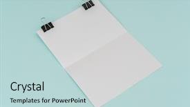  Presentation with brochure - Audience pleasing slides consisting of photo realism - blank flyer poster brochure mockup backdrop and a lemonade colored foreground