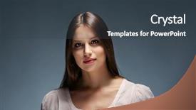  Presentation with lactation young woman breastfeeding - Audience pleasing presentation design consisting of photo shoot - portrait of beautiful young woman backdrop and a  colored foreground