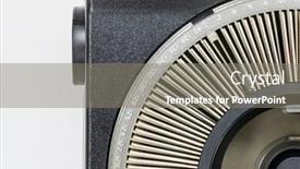  Presentation with old photo - Presentation theme featuring photo-slides-and-old-projector background and a gray colored foreground