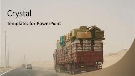  Presentation with kuwait - PPT theme having red sixty one percent off background and a coral colored foreground