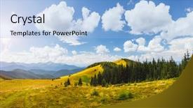  Presentation with sky day and night - PPT theme consisting of photo texture sky background stunning background and a light blue colored foreground