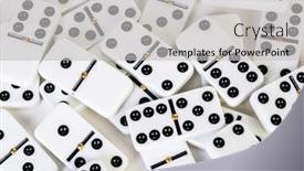  Presentation with tiles - Slides consisting of photo tiles dominoes background background and a light gray colored foreground