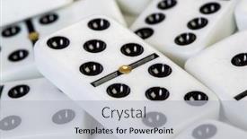  Presentation with tiles - Slides enhanced with photo tiles dominoes background background and a light gray colored foreground