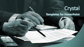  Presentation with work - Cool new PPT theme with photo toned f x focus backdrop and a  colored foreground