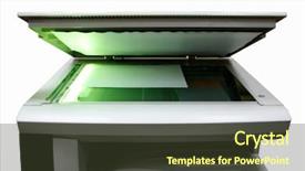  Presentation with history earth globe isolated white - Colorful presentation design enhanced with photocopy - copier on a white background backdrop and a  colored foreground