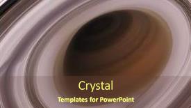  Presentation with cosmic - PPT theme consisting of photograph-of-a-cosmic-black background and a tawny brown colored foreground