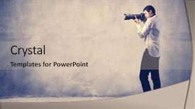  Presentation with reflex - Slide set enhanced with photograph using a reflex camera background and a lemonade colored foreground