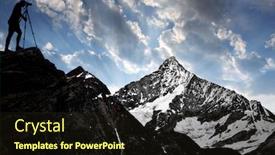  Presentation with sunset - Theme enhanced with photographer-taking-a-picture background and a wine colored foreground