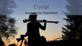  Presentation with search - Presentation with photographer-with-tripod-and-camera background and a seafoam green colored foreground