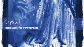  Presentation with reproduction - Colorful slides enhanced with photographic-reproduction-cyanotype-delft-blue backdrop and a teal colored foreground