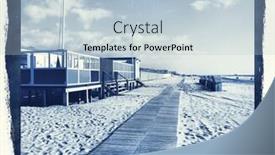  Presentation with reproduction - Presentation theme having photographic-reproduction-cyanotype-delft-blue background and a light blue colored foreground