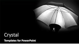  Presentation with flash - Presentation design consisting of photography-studio-flash-strobe background and a black colored foreground