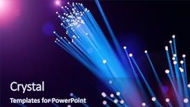  Presentation with fiber optic - Audience pleasing slide deck consisting of photon - optical fibers of fiber optic backdrop and a wine colored foreground