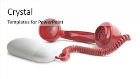  Presentation with internet protocol - Audience pleasing PPT theme consisting of photoshop high resolution visual backdrop and a white colored foreground