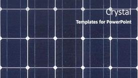  Presentation with photovoltaik - Slide set enhanced with photovoltaik-solar-cell-surface-texture background and a tawny brown colored foreground