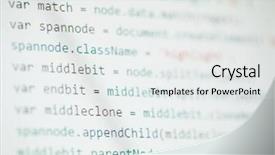  Presentation with computer software - Beautiful PPT layouts featuring php language - software computer programming code background backdrop and a  colored foreground