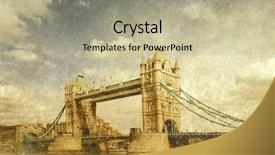  Presentation with old london - Beautiful slide set featuring photo of the video and audio control mixing desk television broadcasting backdrop and a gray colored foreground