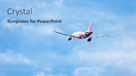  Presentation with airasia - PPT theme enhanced with phuket-thailand-october-21-2013 background and a light blue colored foreground