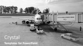  Presentation with jet airplane - 