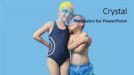  Presentation with laptop computers around the world backgroun - Audience pleasing PPT theme consisting of close up shot of baby teeth with caries backdrop and a coral colored foreground