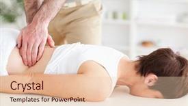  Presentation with appearance - Amazing PPT layouts having physical appearance - man massaging a cute woman backdrop and a lemonade colored foreground