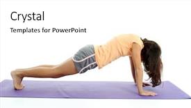  Presentation with physical education - Audience pleasing slides consisting of physical education kids - picture of a child set backdrop and a white colored foreground