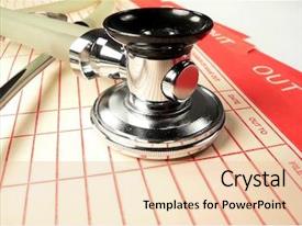 Physical Therapy Devices Stethoscope PPT template 78 | CrystalGraphics